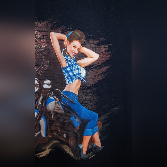 Harley Davidson Scottsdale AZ Men's 2XL Blue Crew neck Tshirt - Picture 6 of 16